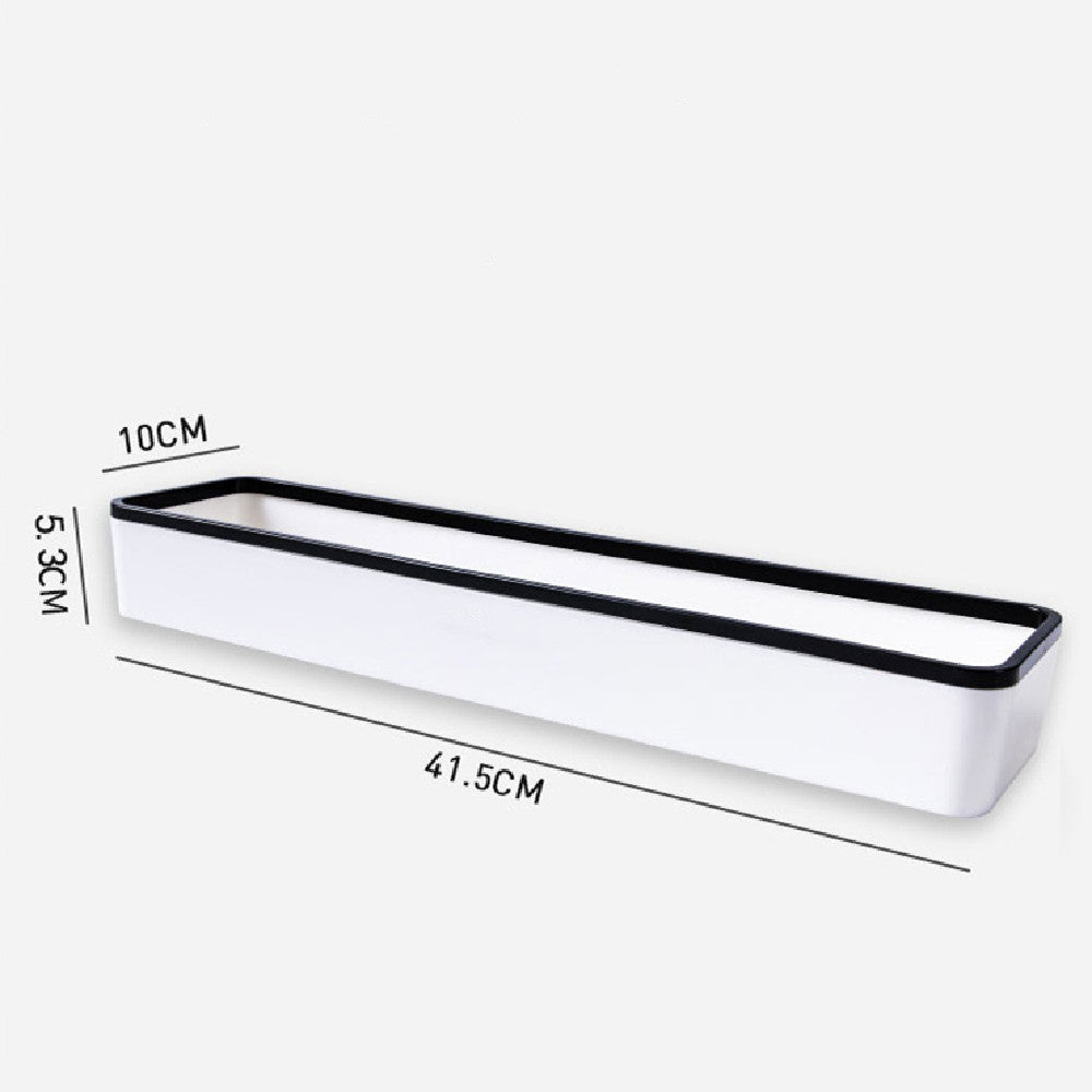 Perforation-free Multifunctional Toilet Shelf