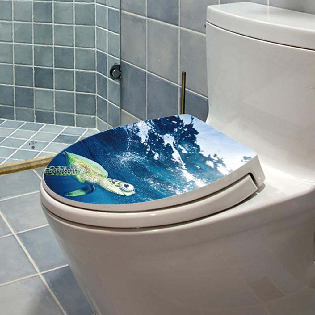 pvc toilet stickers