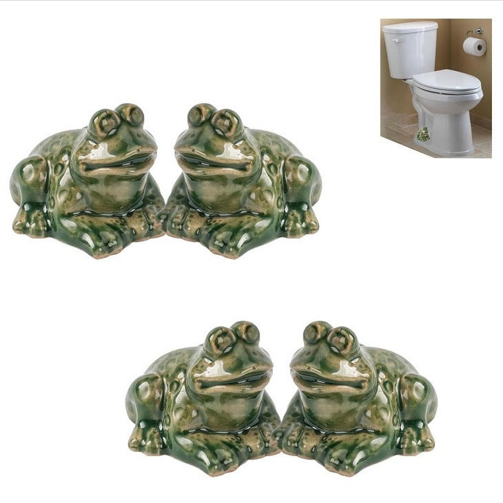 Cute Frog Cover Toilet Decoration