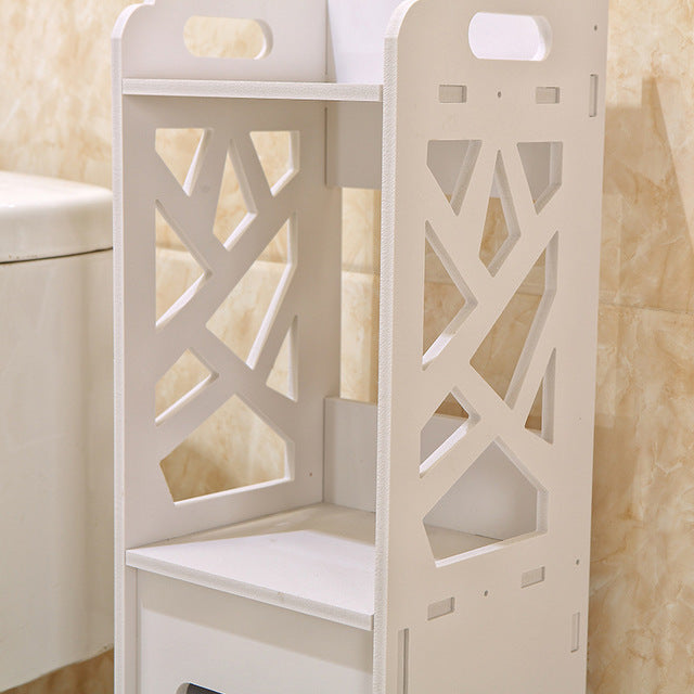 Bedroom Floor Toilet Storage Cabinet
