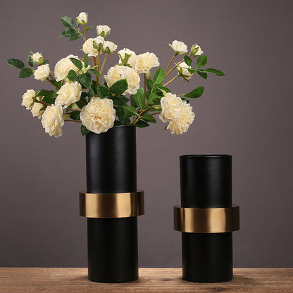 European Style Living Room Model Room Desktop Home Soft Flower Arrangement