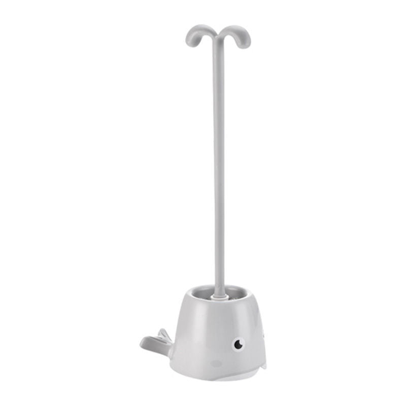 New Type Of Silicone Toilet Brush Whale Creative Toilet Brush