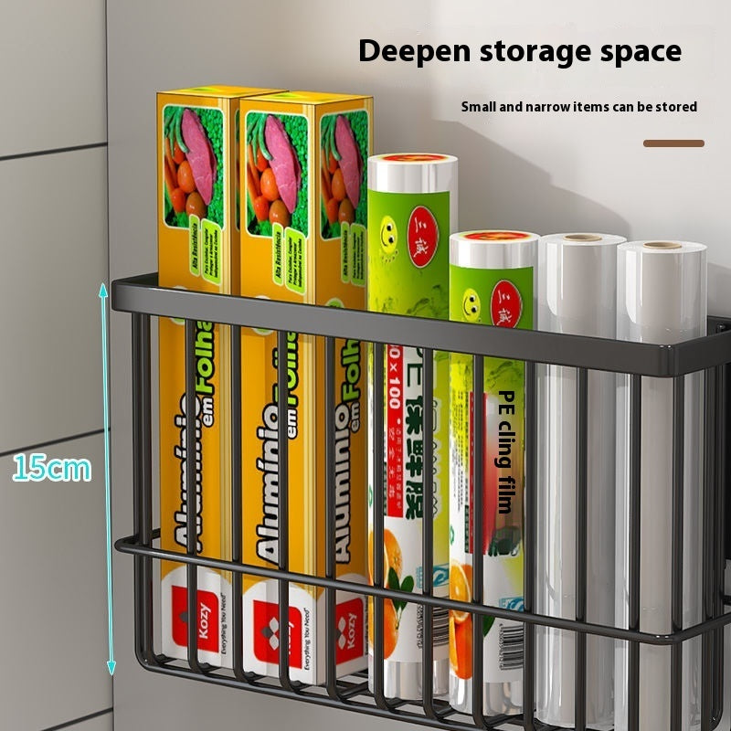 Kitchen Refrigerator Magnetic Storage Rack