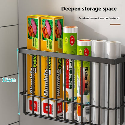 Kitchen Refrigerator Magnetic Storage Rack