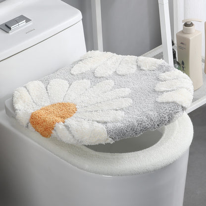 Thickened Household Plush Toilet Mat