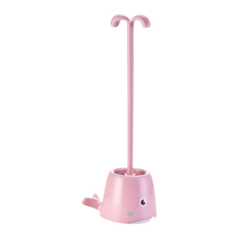New Type Of Silicone Toilet Brush Whale Creative Toilet Brush