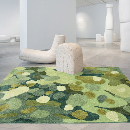 Modern Minimalist Bedroom Bedside Wool Rug
