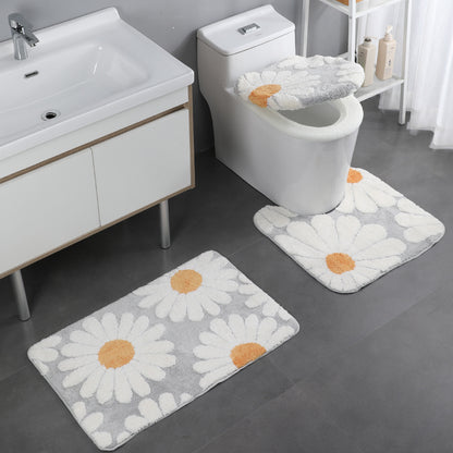 Thickened Household Plush Toilet Mat